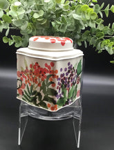 Floral Tea Caddy