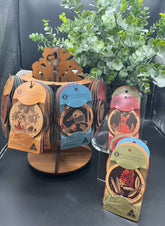 Australian Individual Wooden Coasters