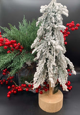 Christmas Frosted Down Swept Pine 46cm Tree