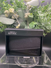 Men's Faux Leather Wallet - 2 Tone Black