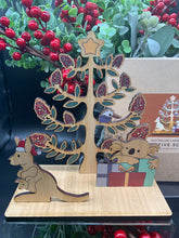 Australian Wooden Christmas Scene