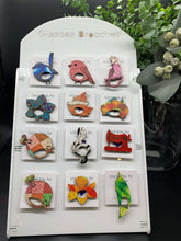 Glasses Brooches