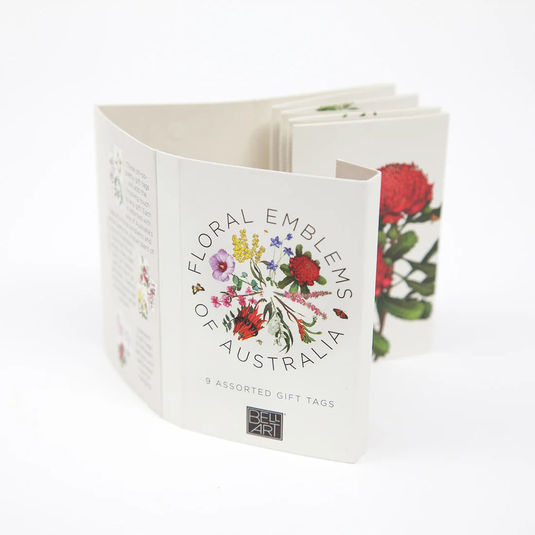 Australian Floral Emblems Gift-Tag Wallet