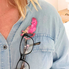 Glasses Brooches