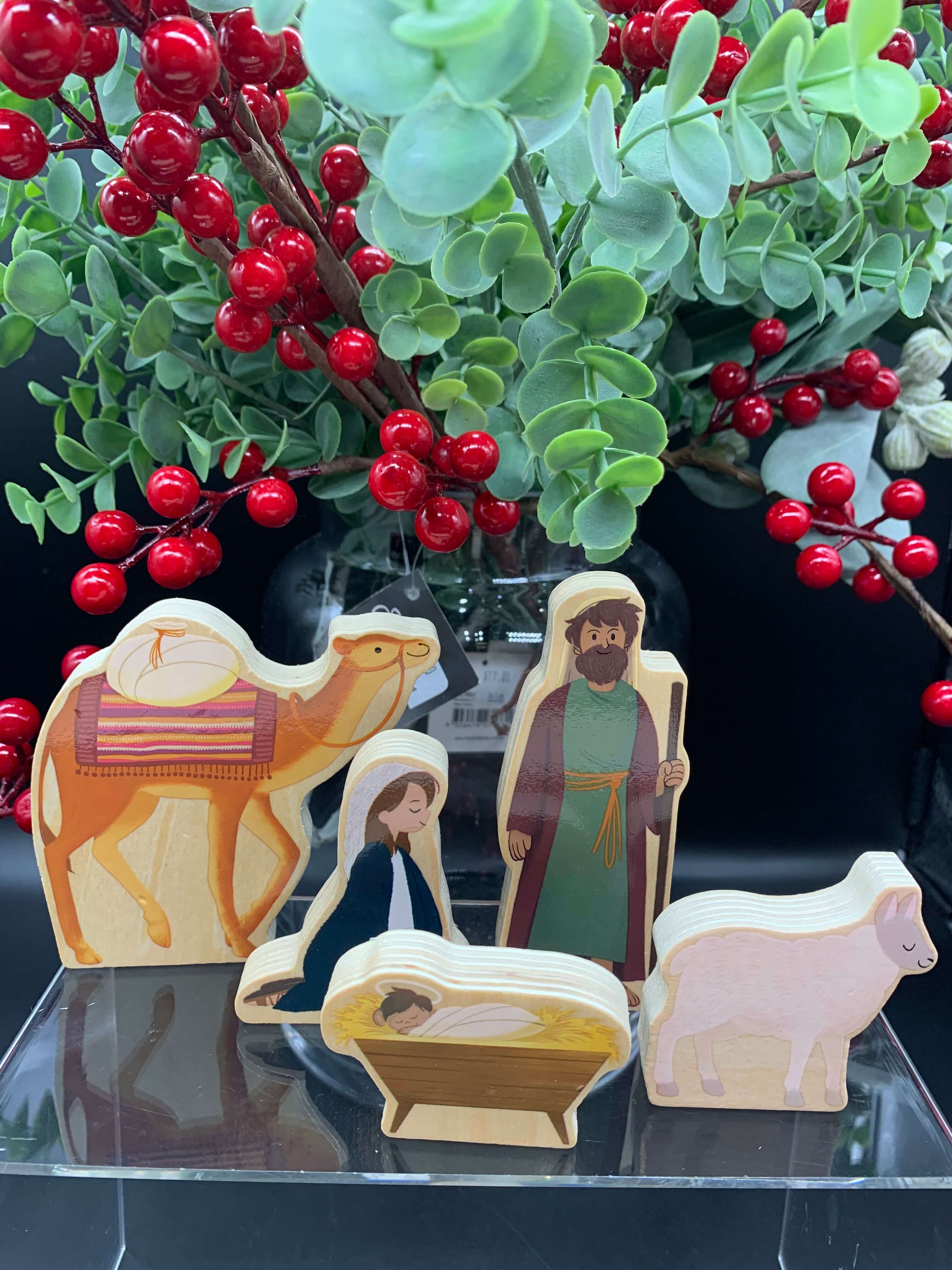 Jesus is Born Nativity Biblebox