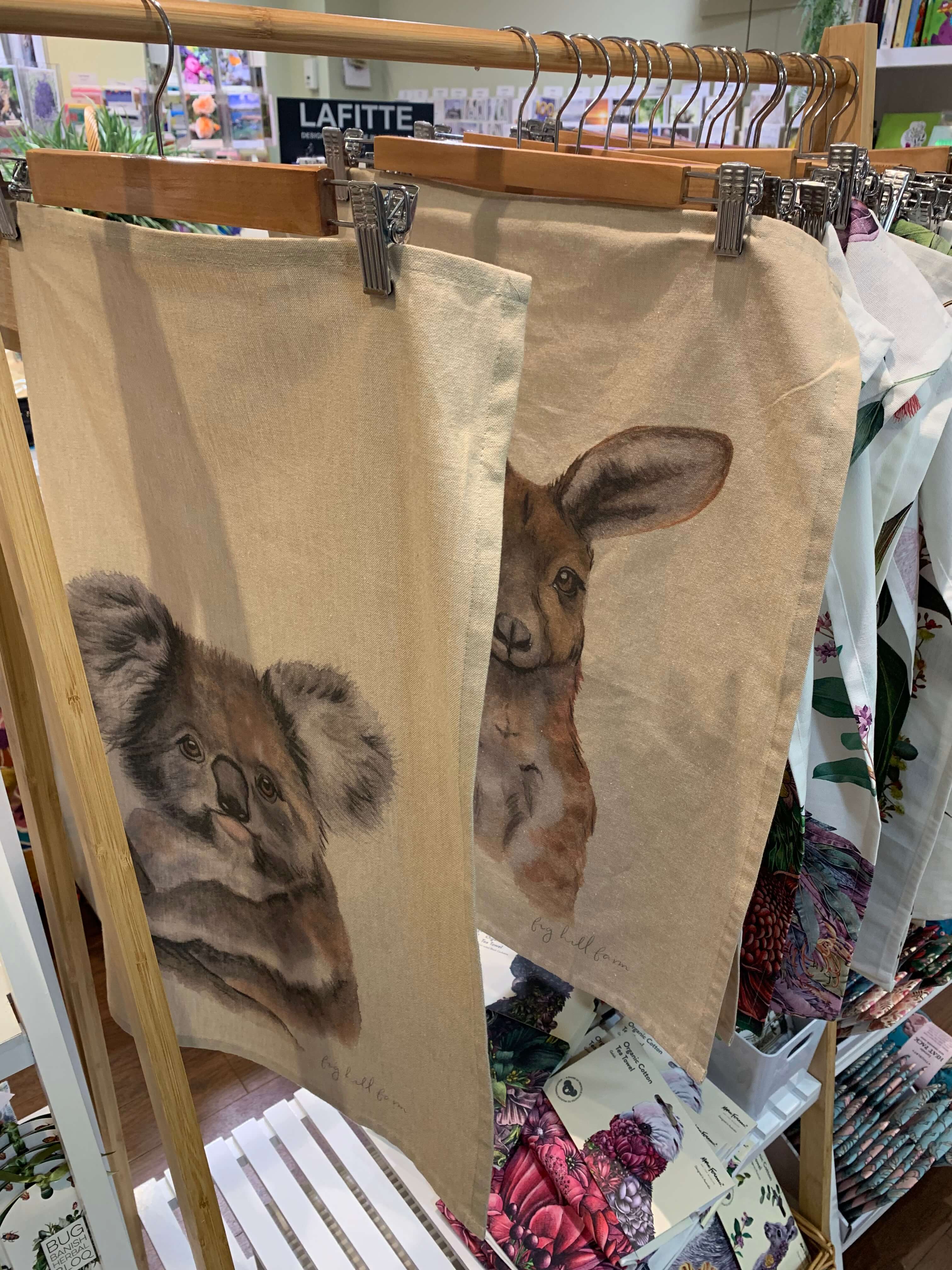 Australian Animal Tea towels