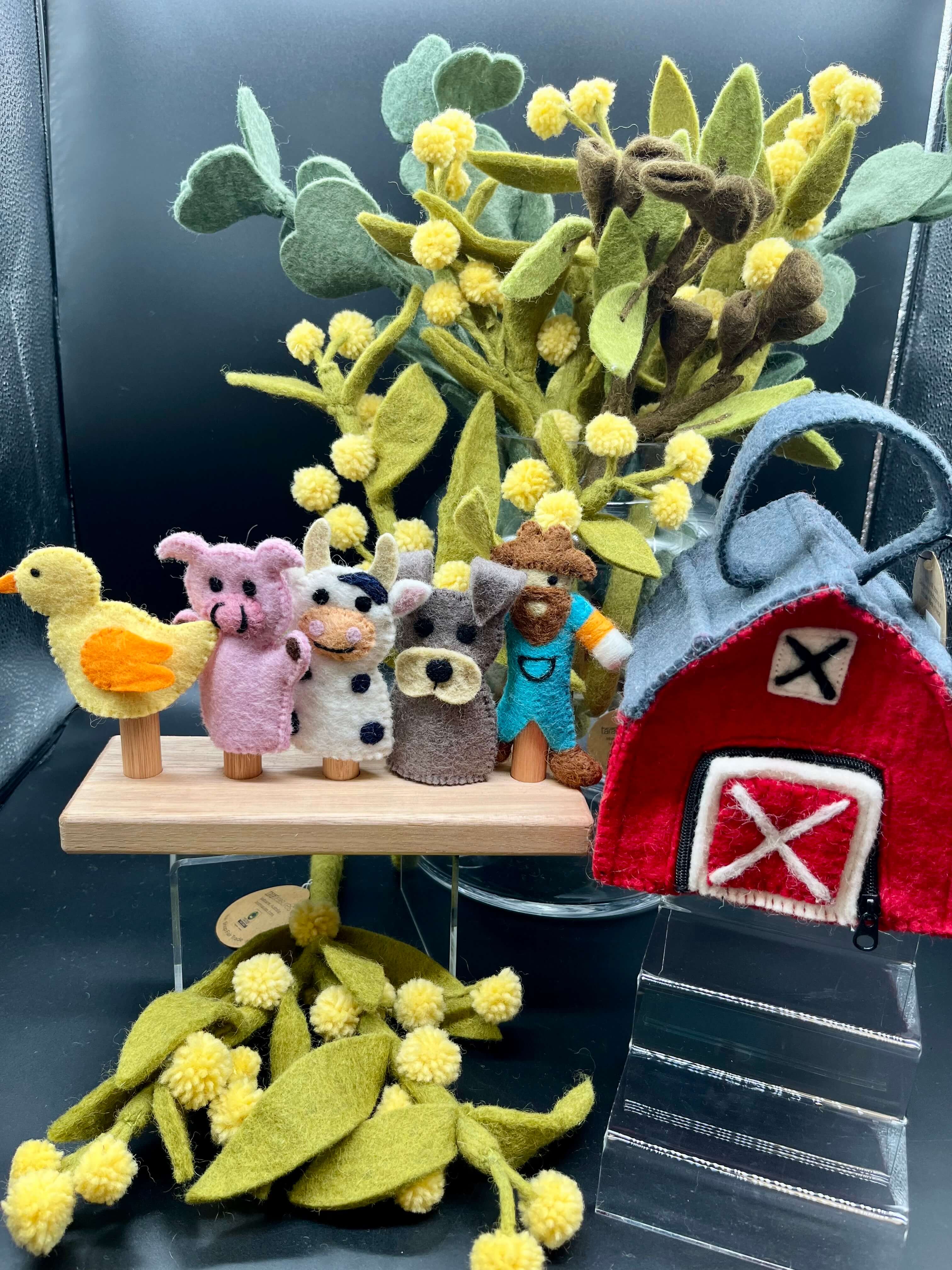 Old MacDonald Finger Puppet Set
