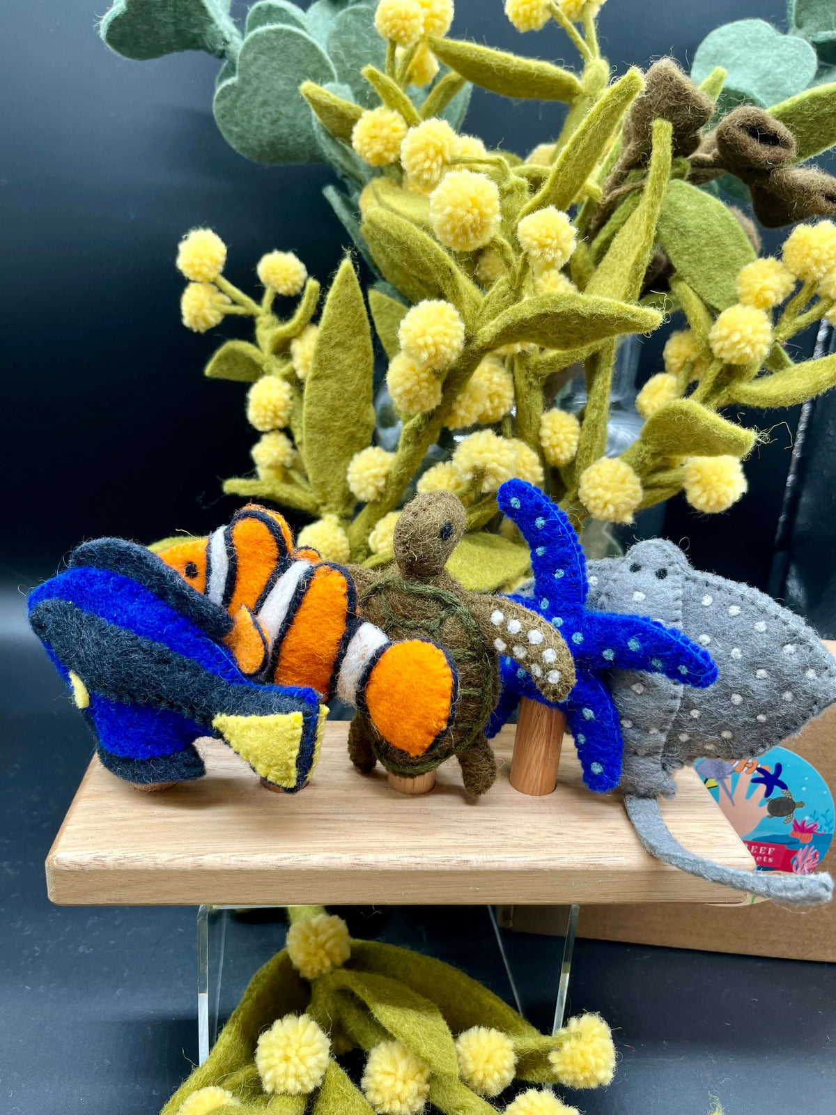 Coral Reef Finger Puppets