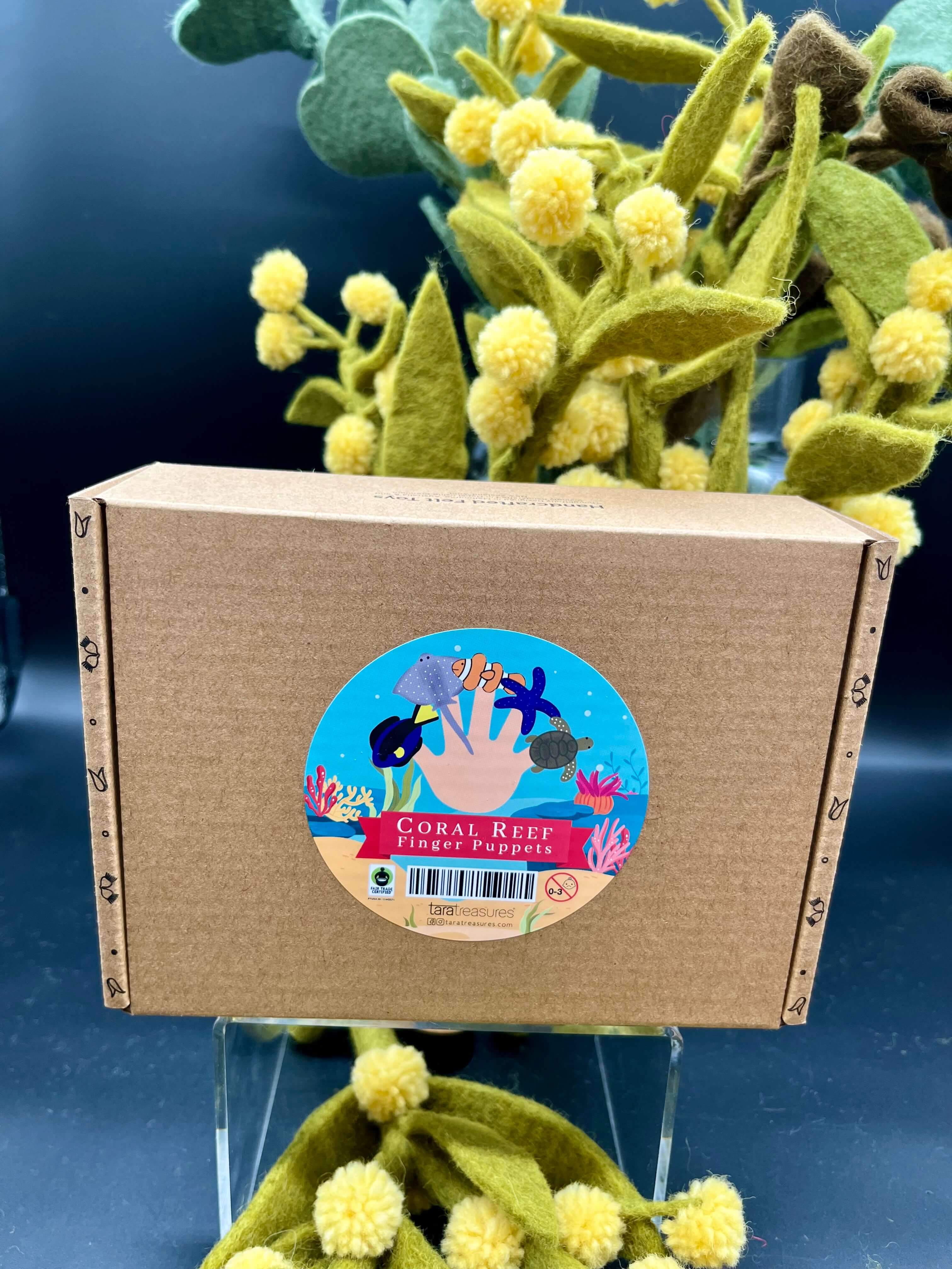 Coral Reef Finger Puppets