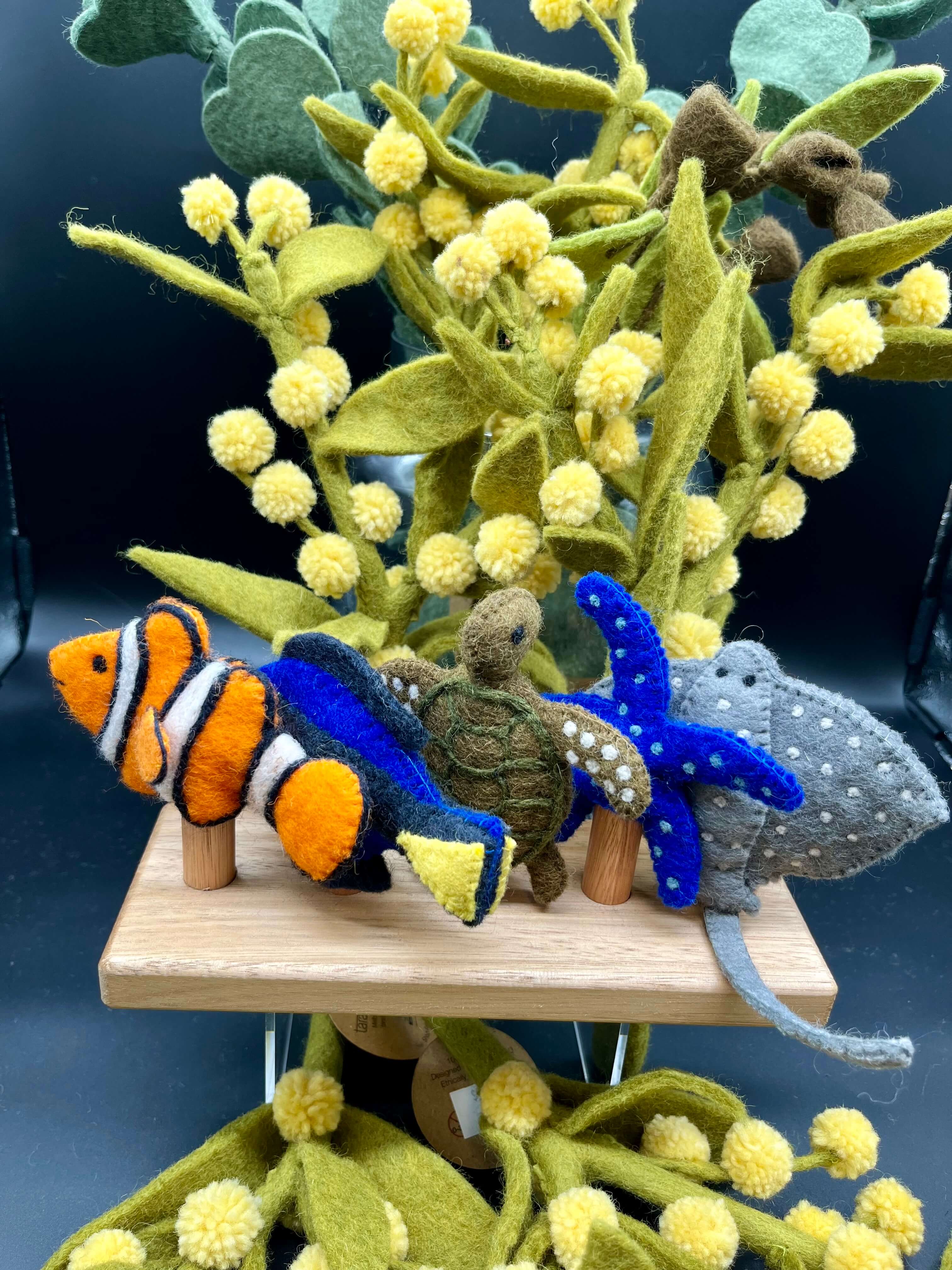 Coral Reef Finger Puppets