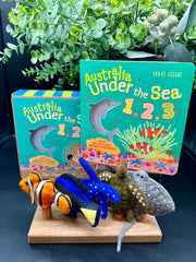 Under the Sea Book and Finger Puppet Set
