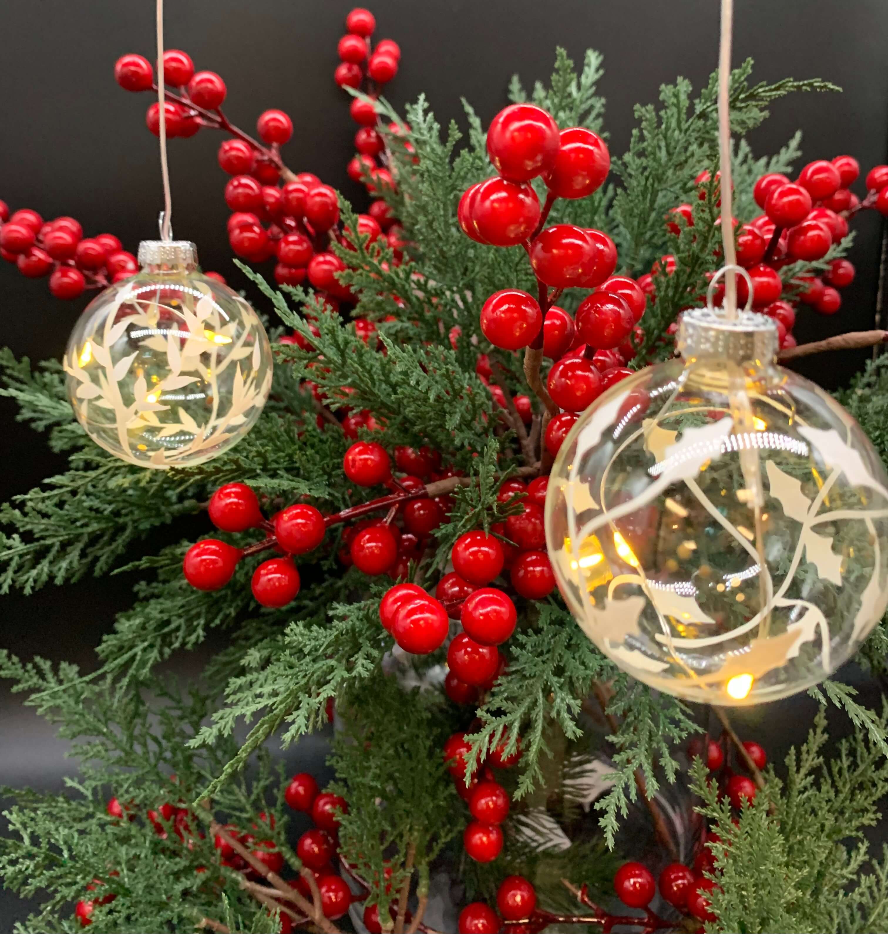 Eva Christmas Lights Set of 4