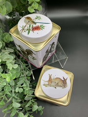 Australiana Tin Tea Caddies