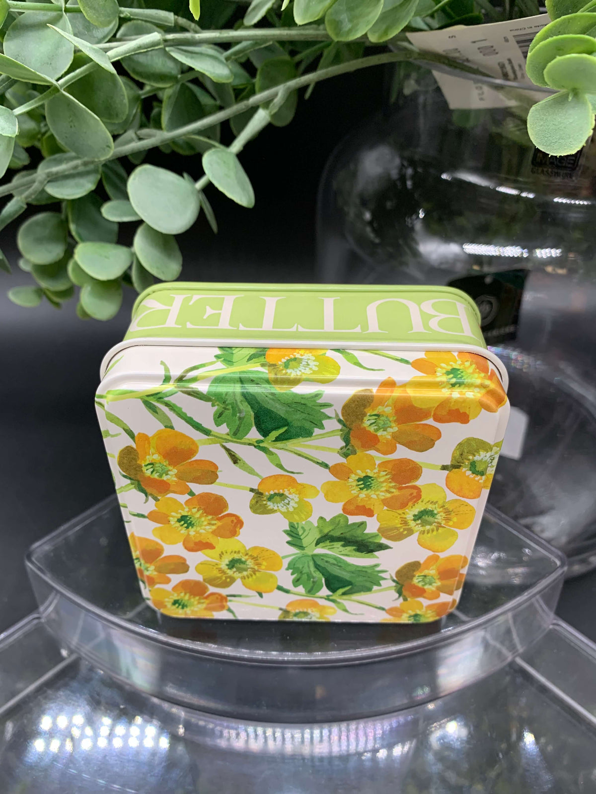Floral Square Tins