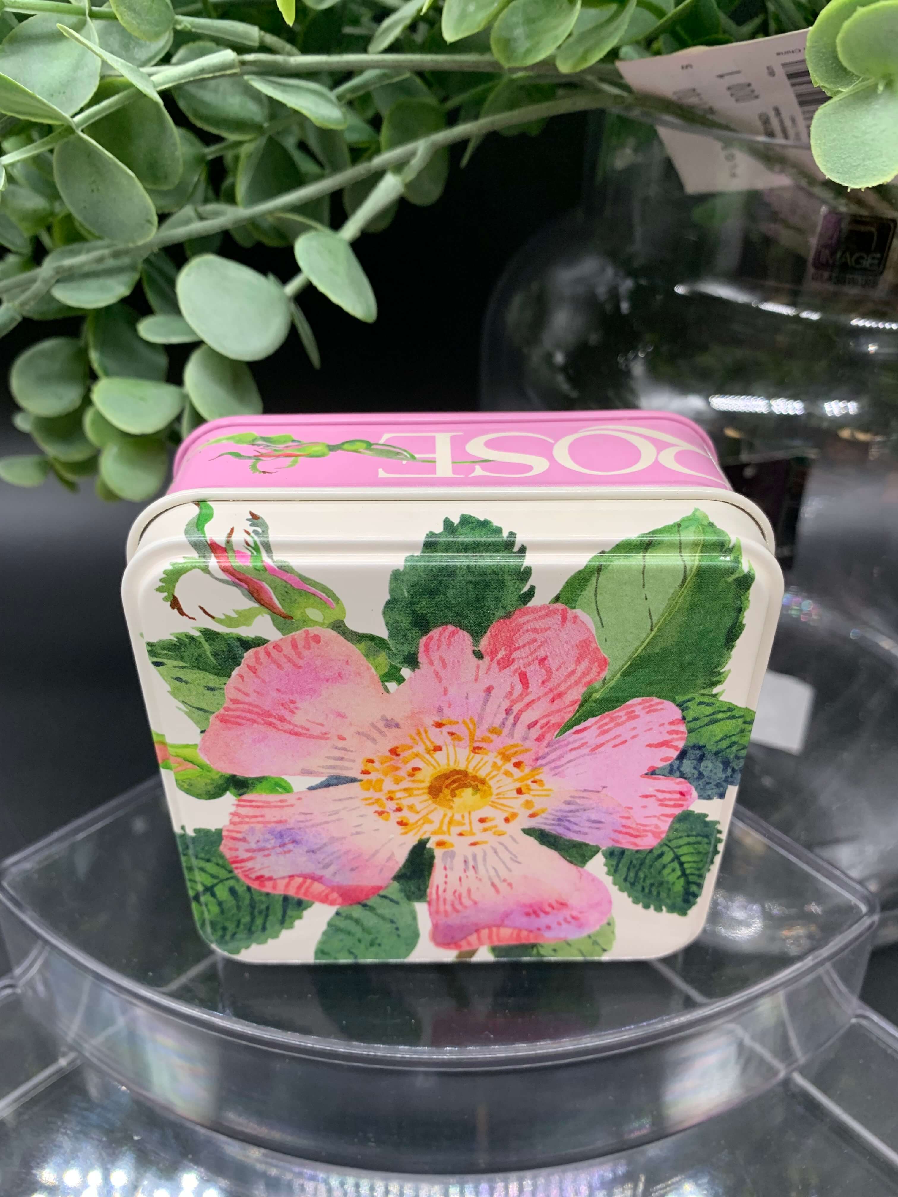 Floral Square Tins