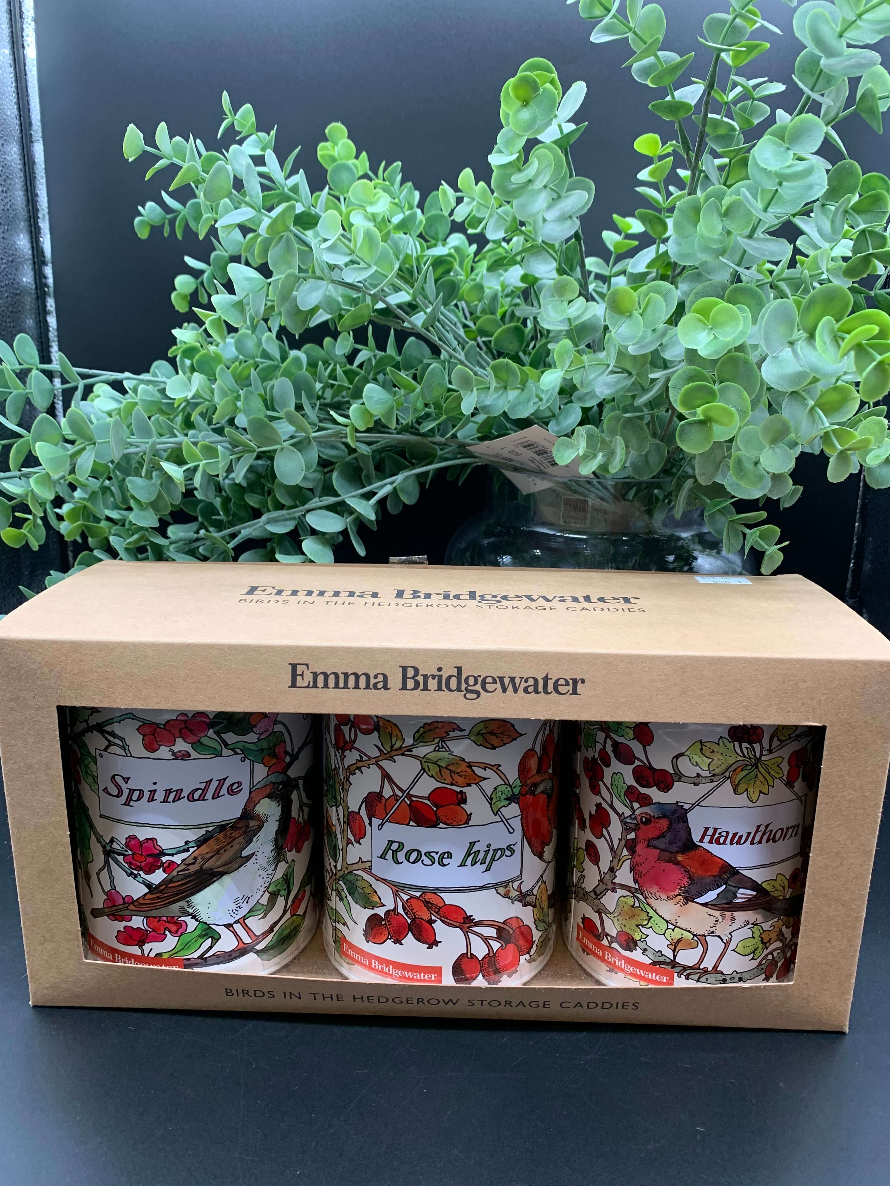 Tin Bird Canisters