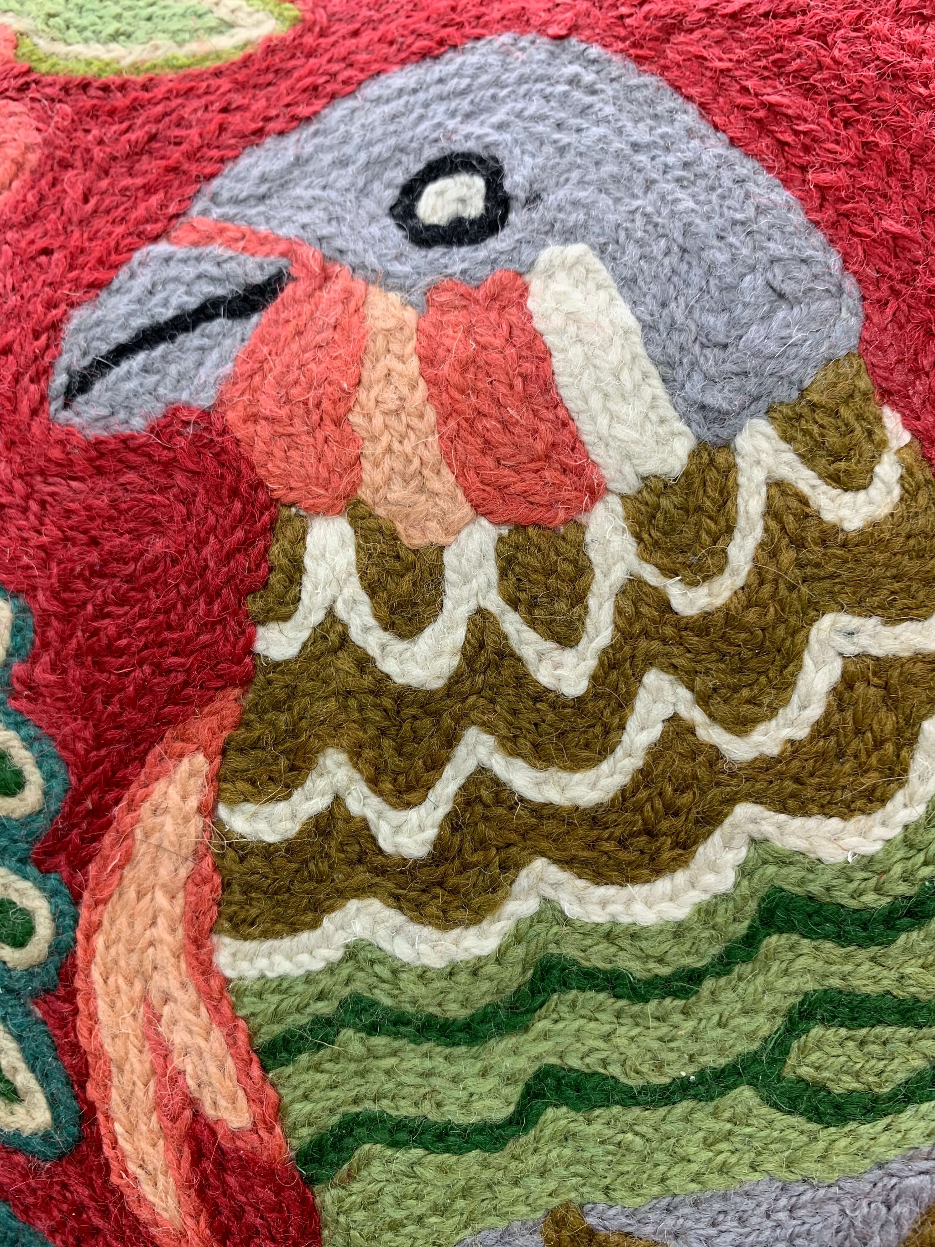 Handmade Chain Stitched Cushion Covers