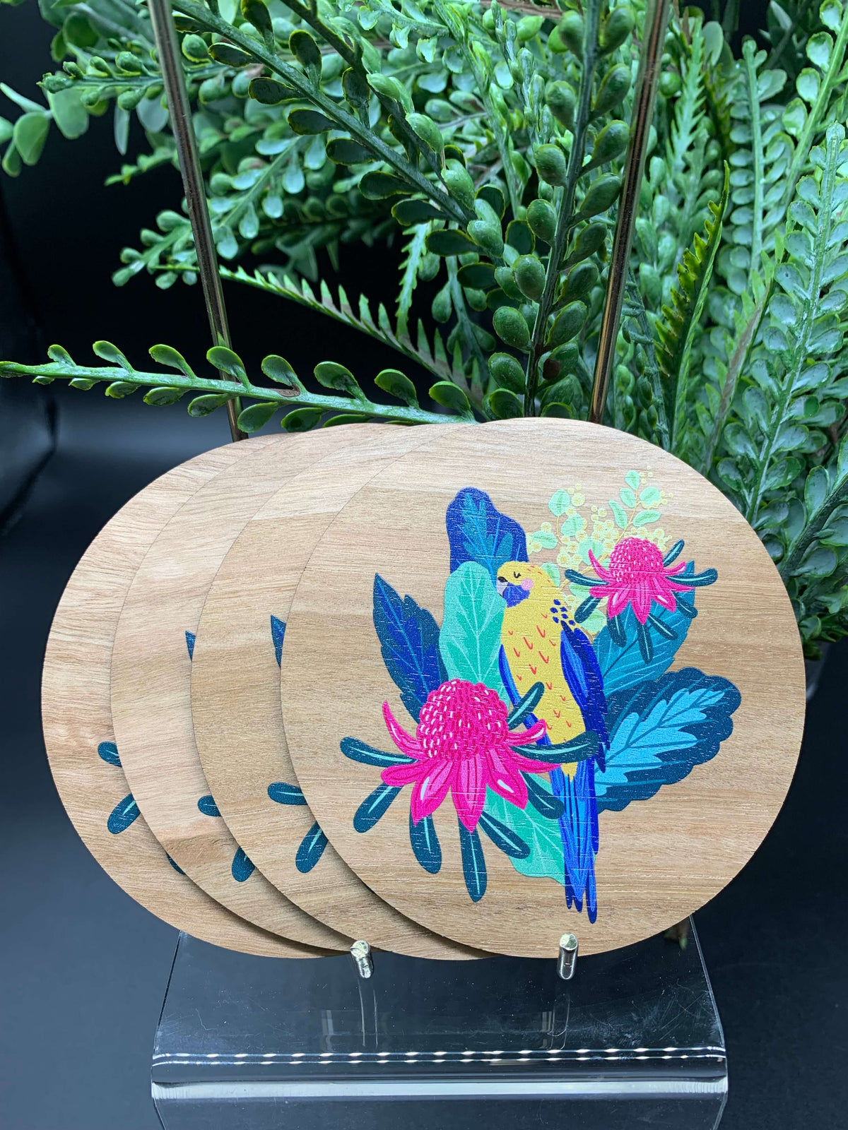 Australian Wooden Coasters