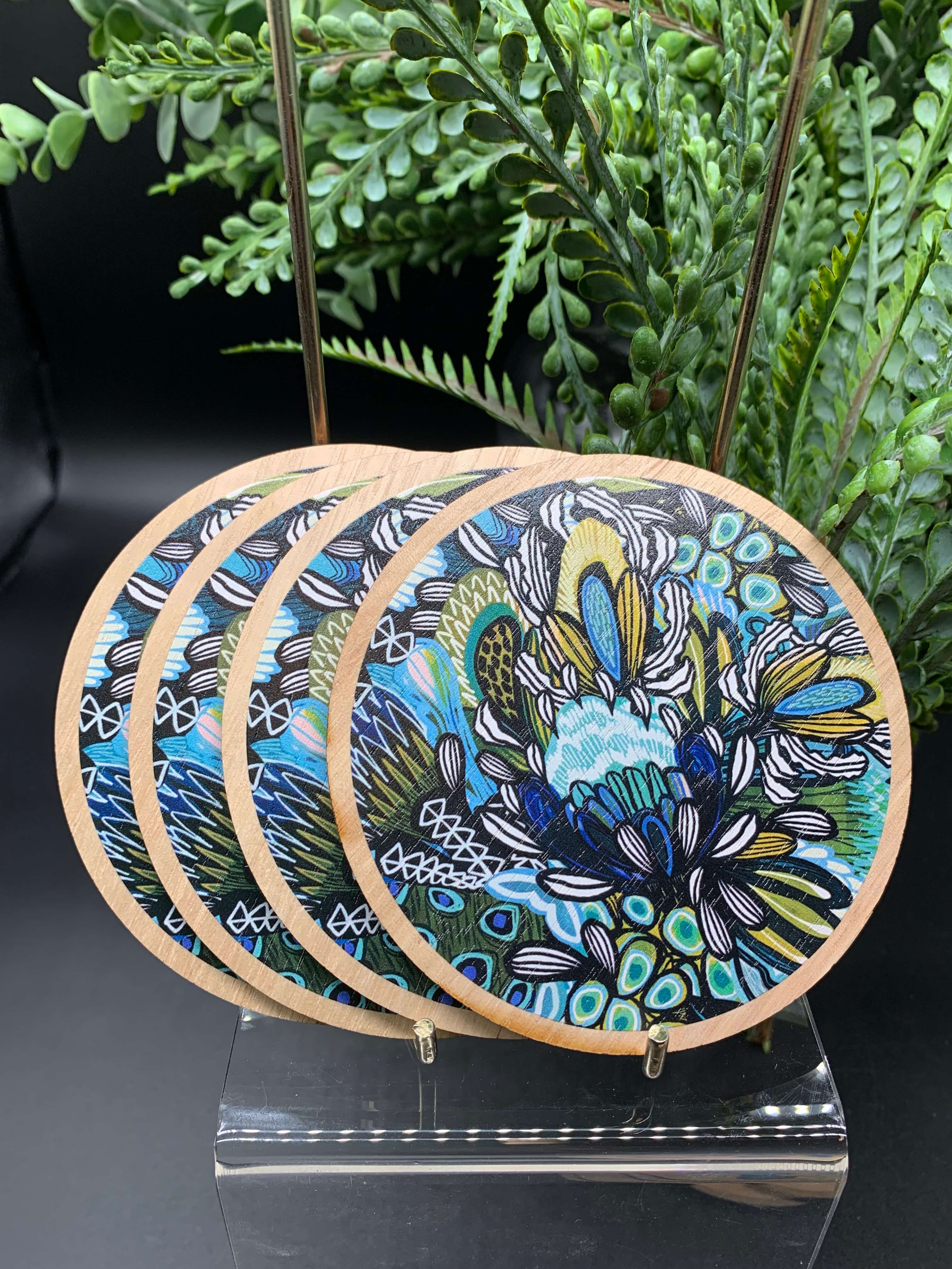 Australian Wooden Coasters