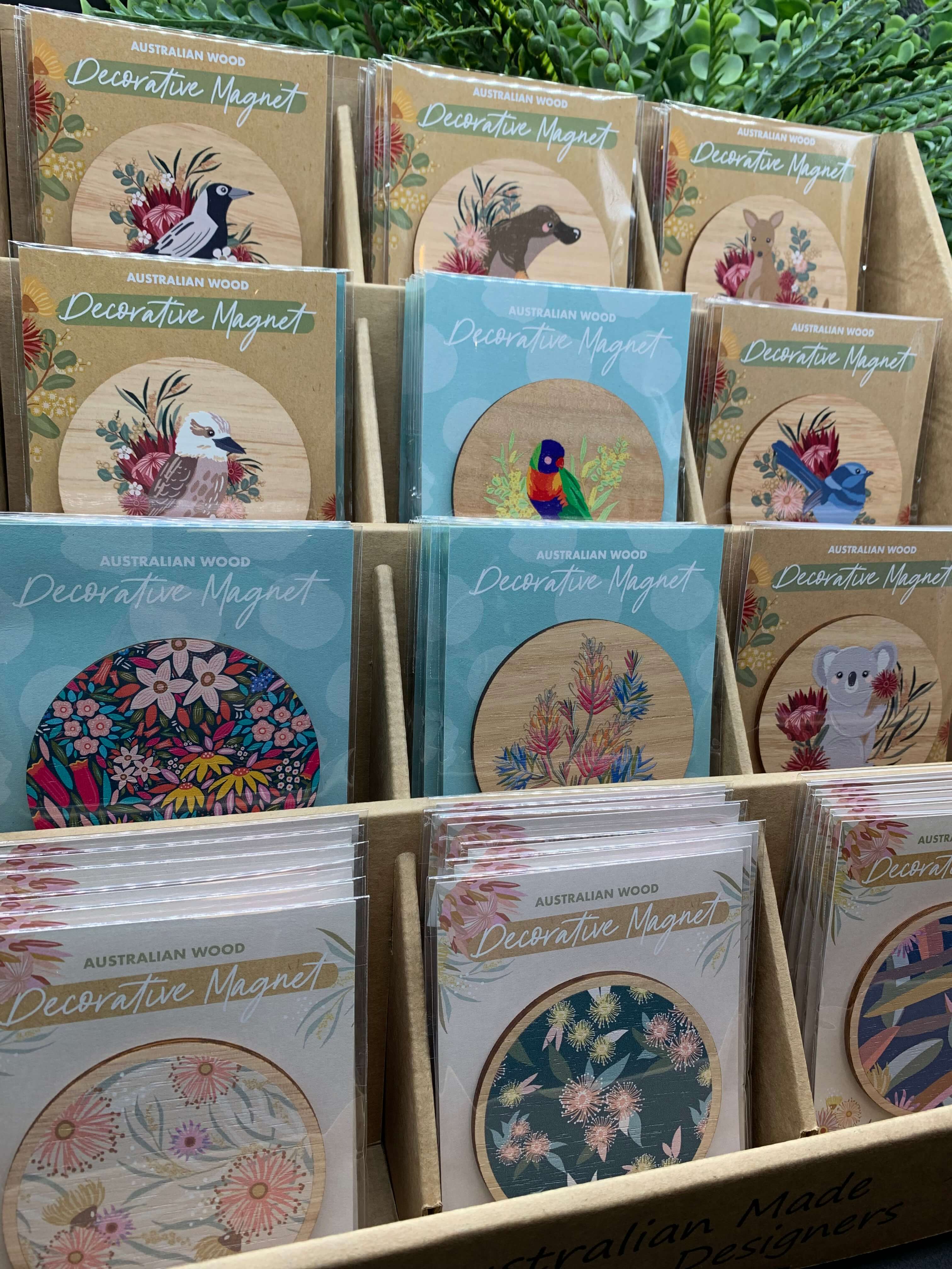Australian Wooden Magnets