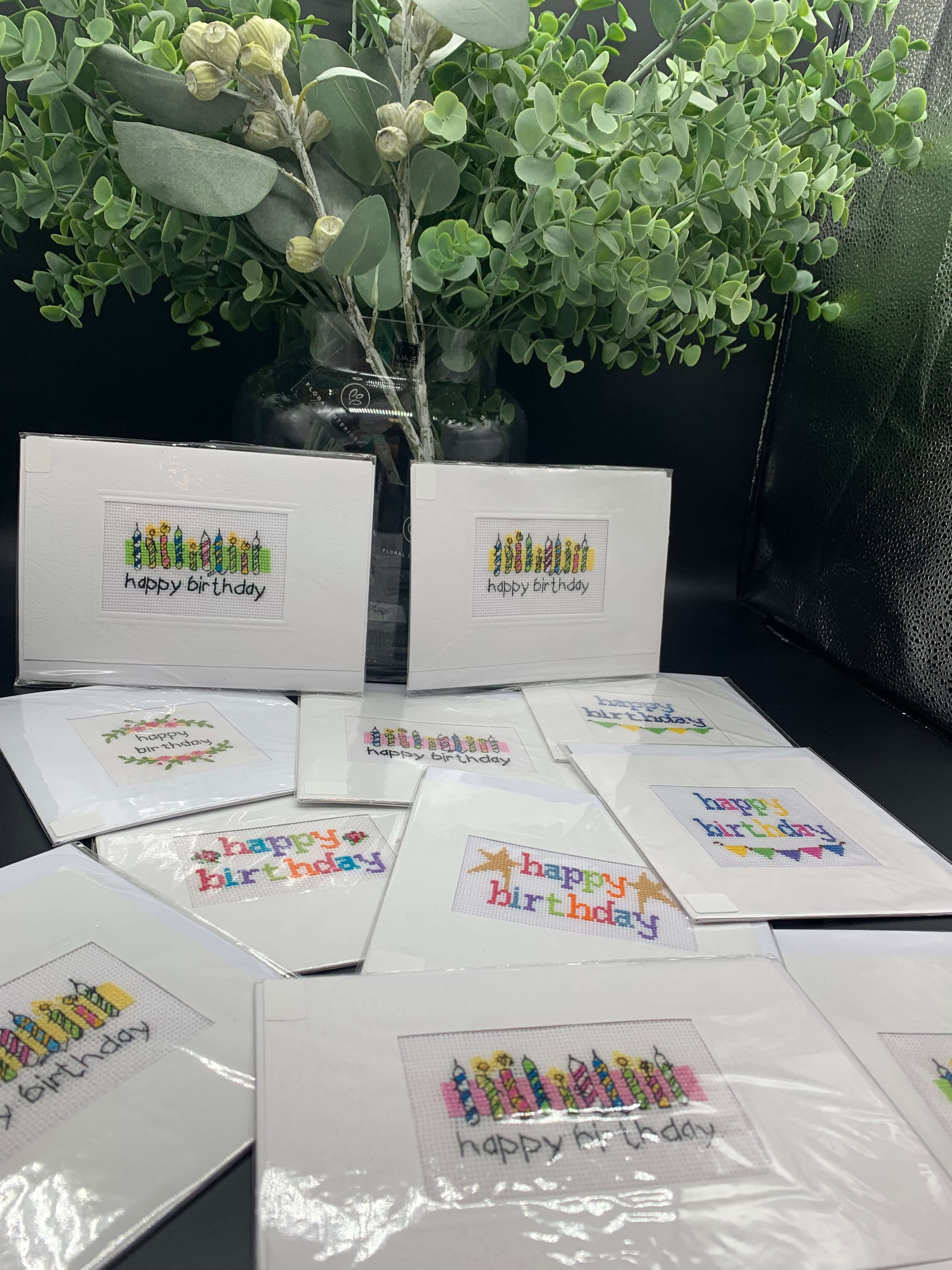 Fair Trade Cross Stitch Cards