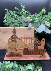 Australian Wooden Sydney Scape