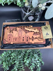 Australian Wooden Sydney Scape