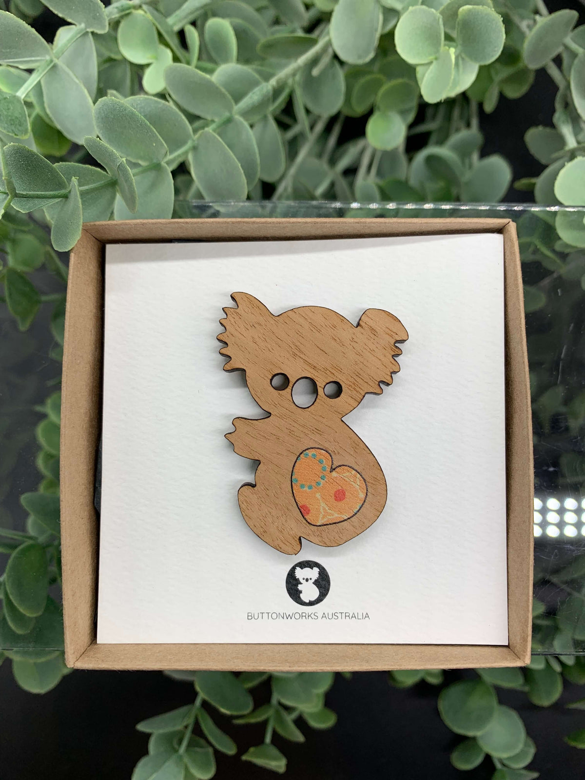 Button Works Australian Brooches
