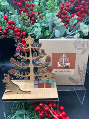 Australian Wooden Christmas Scene