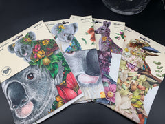 Australian Animal Tea Towels