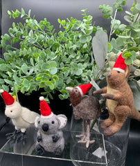 Felt Fair Trade Aussie Christmas Ornaments