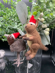 Felt Fair Trade Aussie Christmas Ornaments