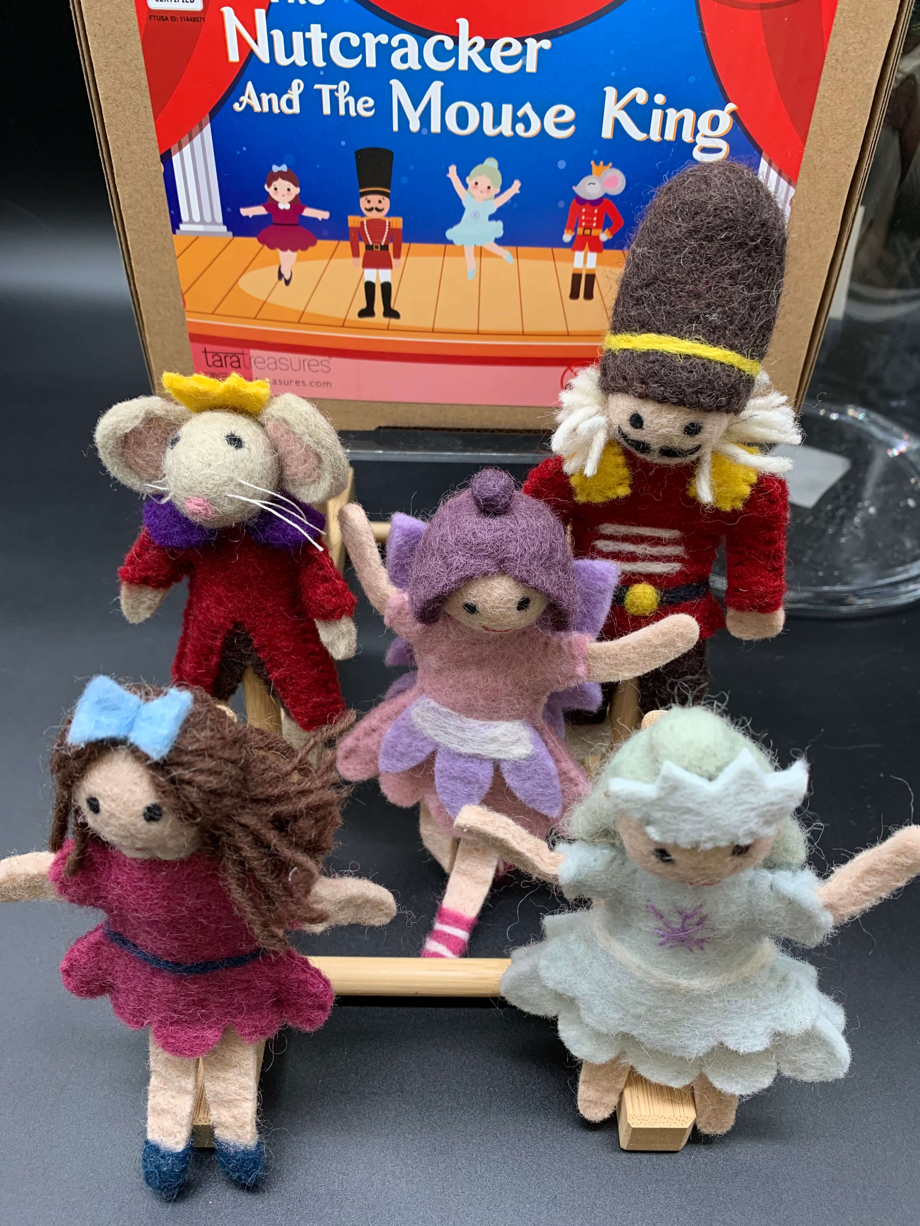 The Nutcracker Finger Puppet Set