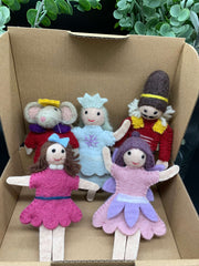 The Nutcracker Finger Puppet Set