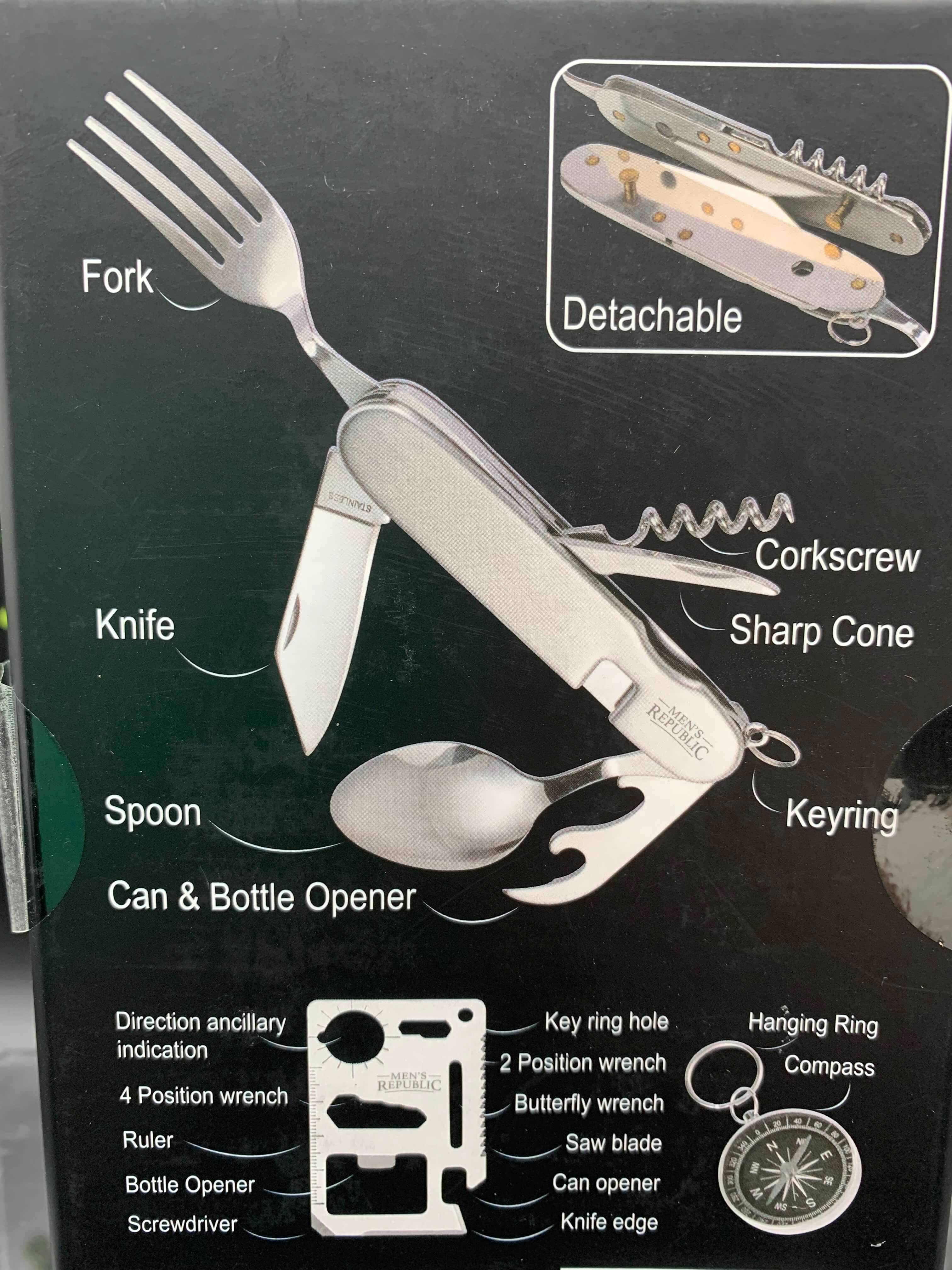 Multi Function Camping Tool Set