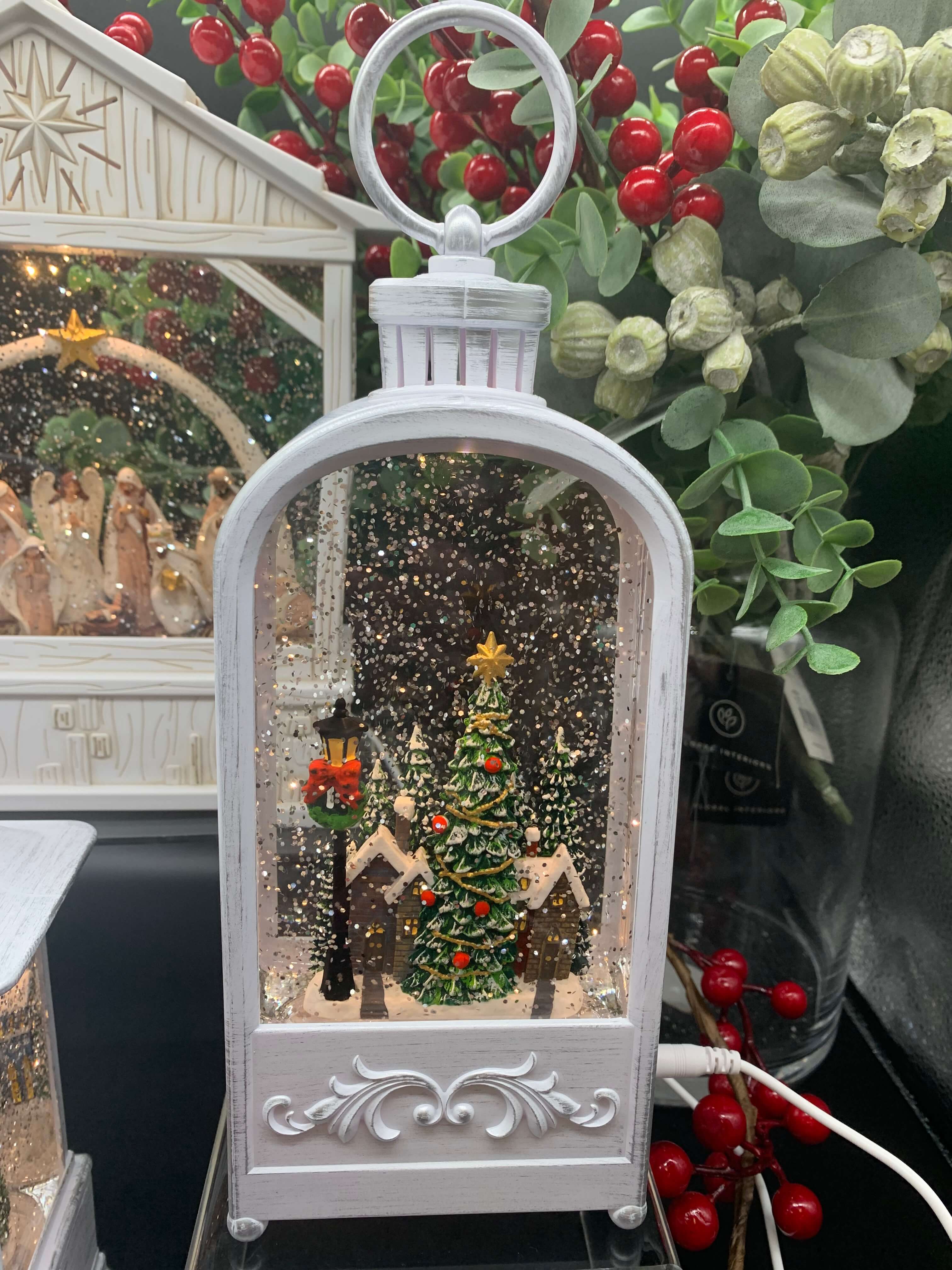 Christmas White Lanterns