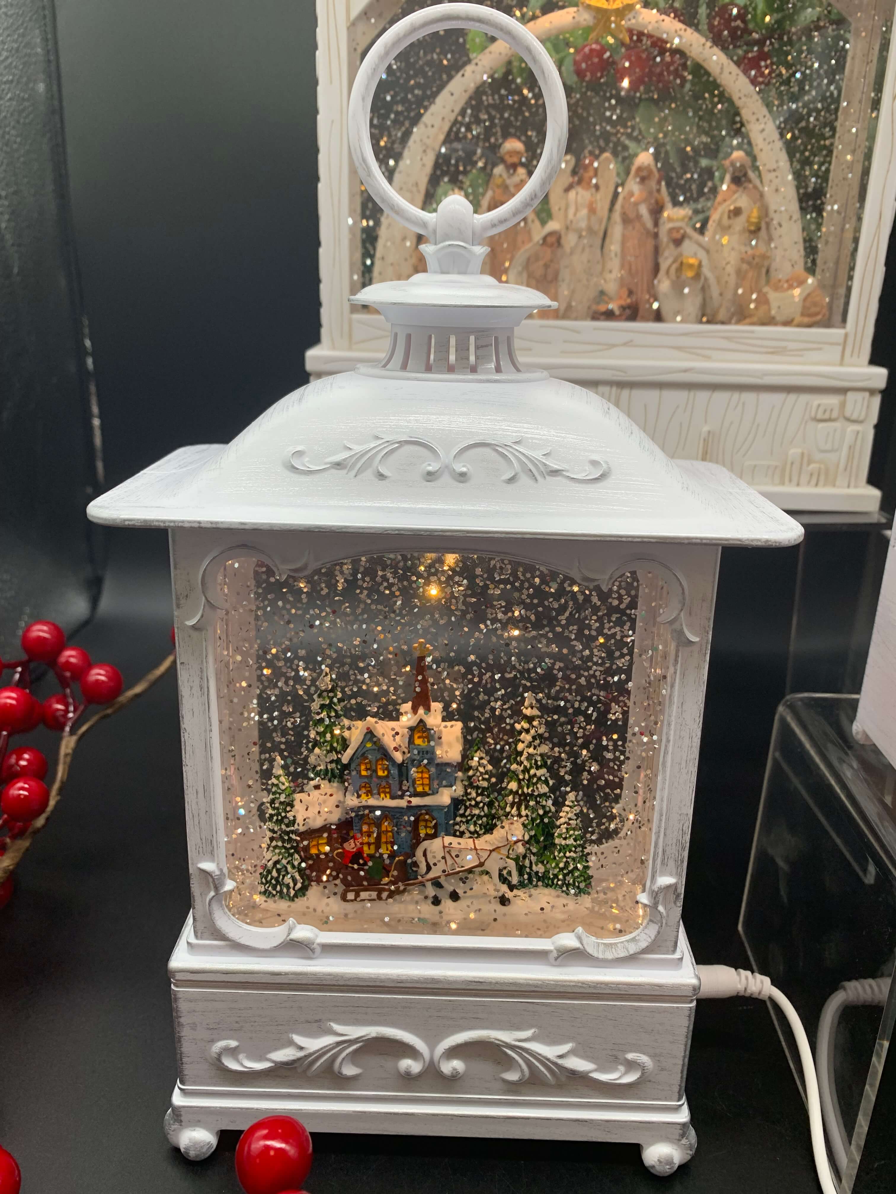 Christmas White Lanterns