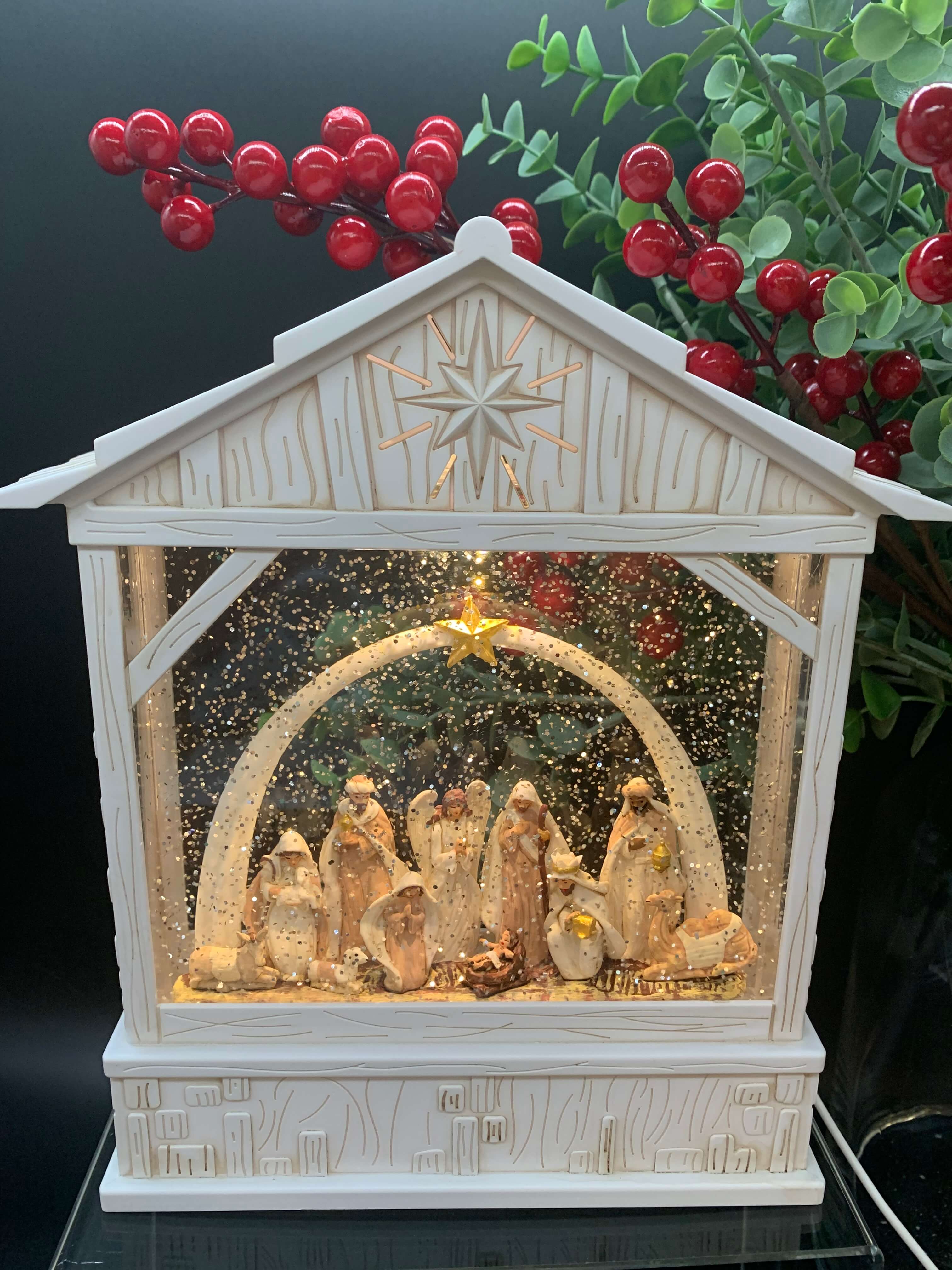 Christmas White Lanterns