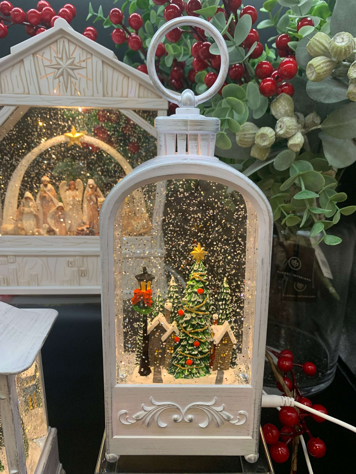Christmas White Lanterns