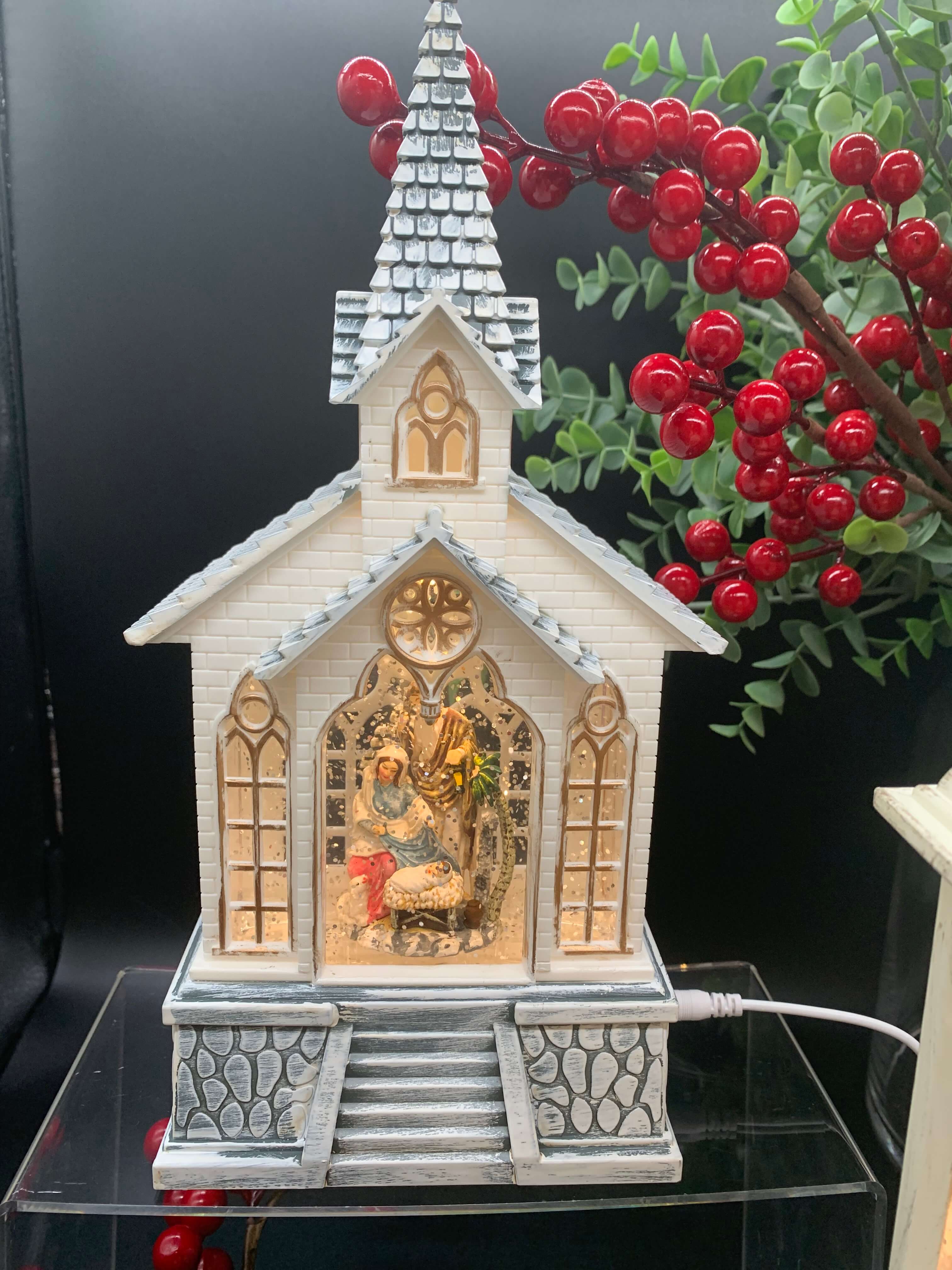 Christmas Church Lanterns