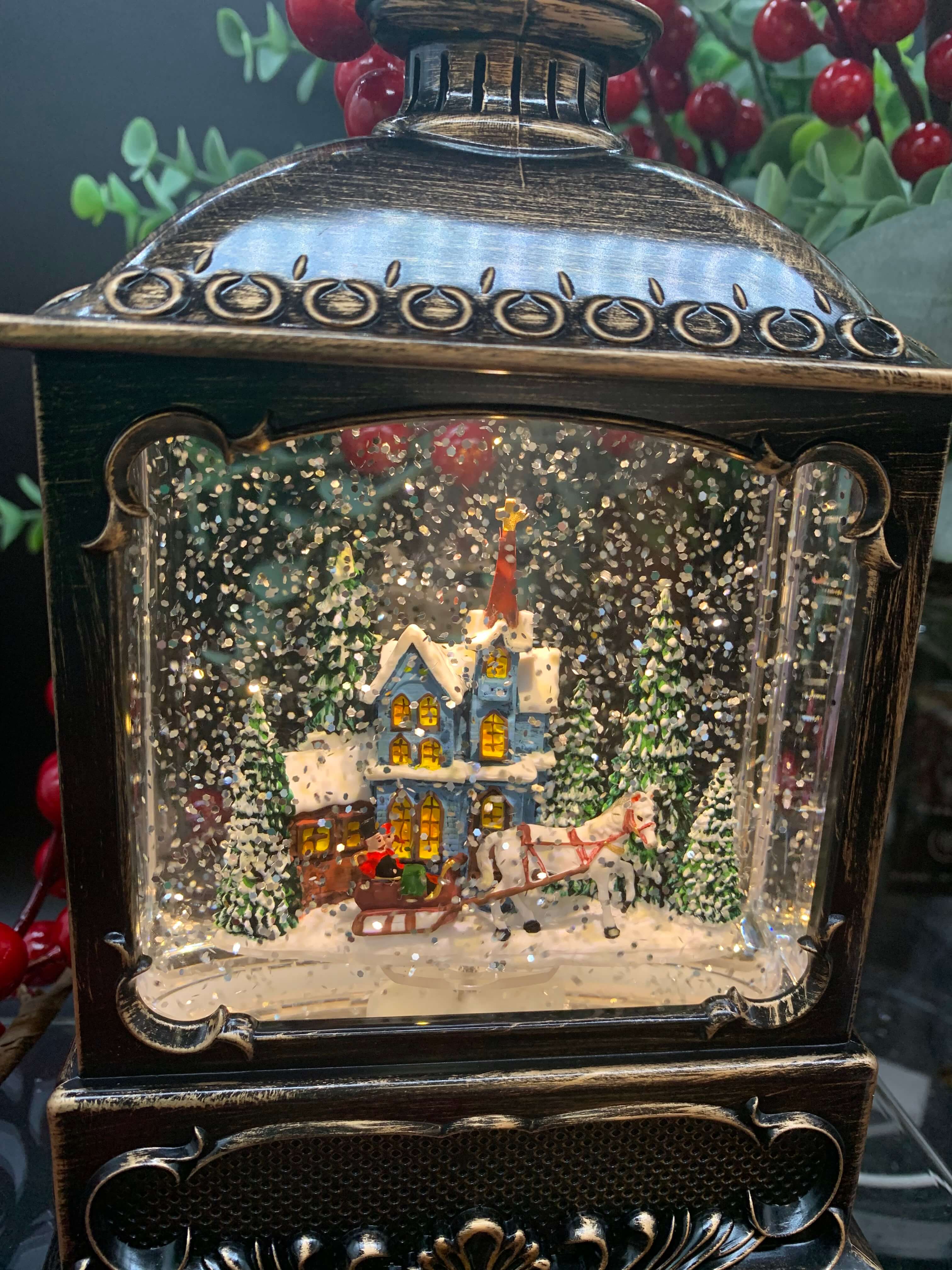 Christmas Bronze Lanterns