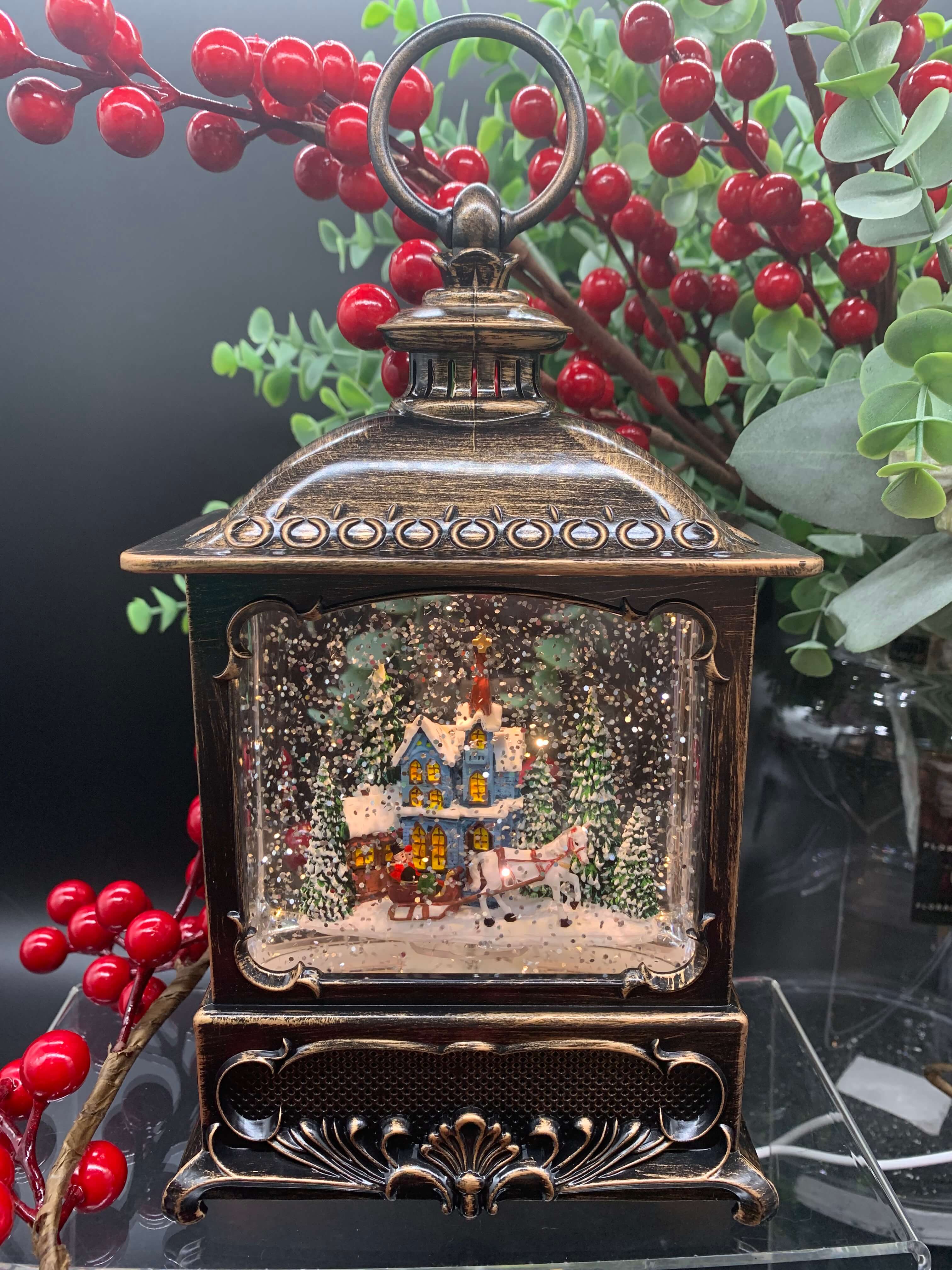 Christmas Bronze Lanterns