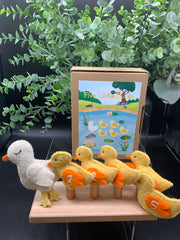 Five Little Ducks Finger Puppets