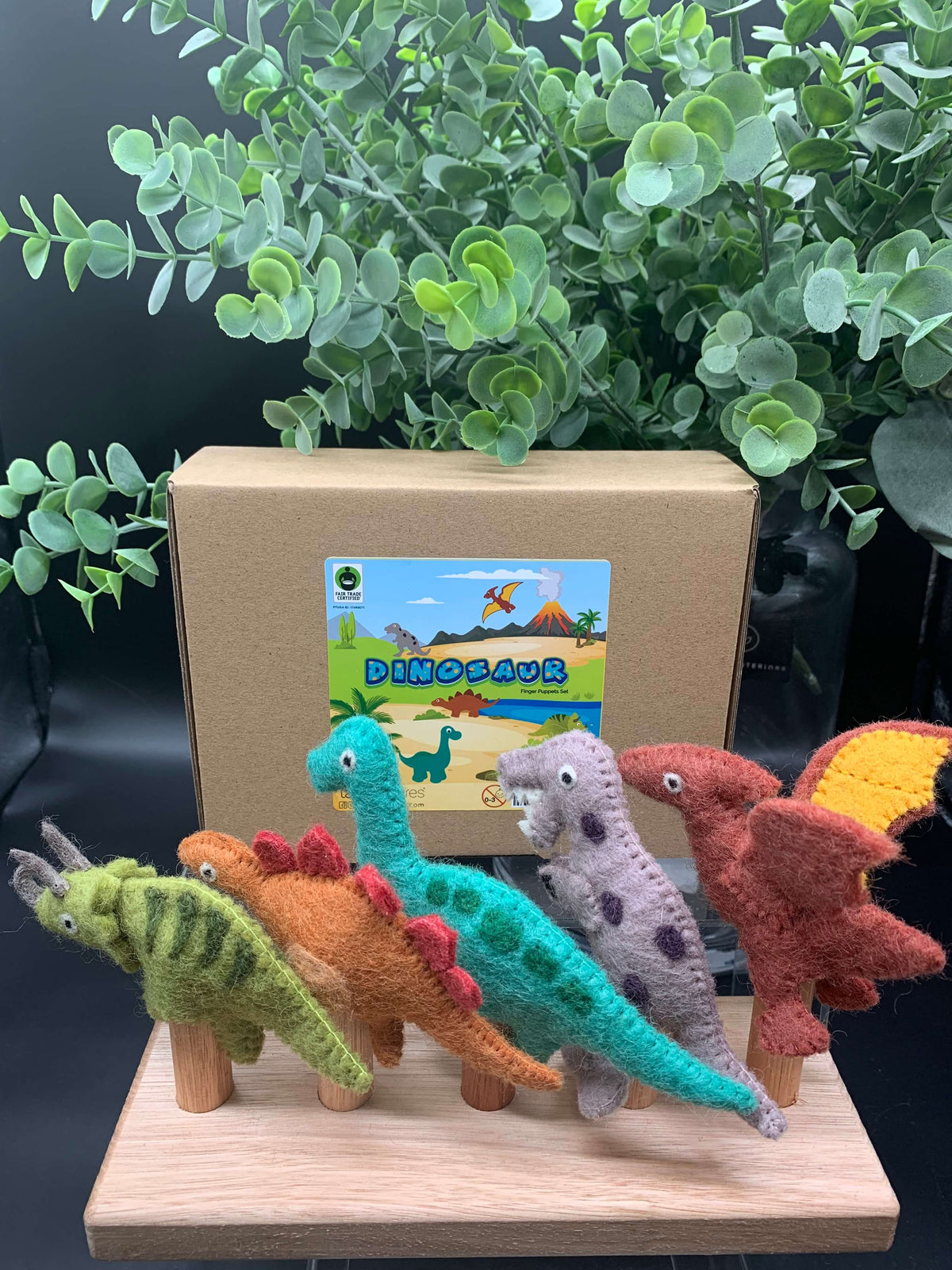 Dinosaur Finger Puppets