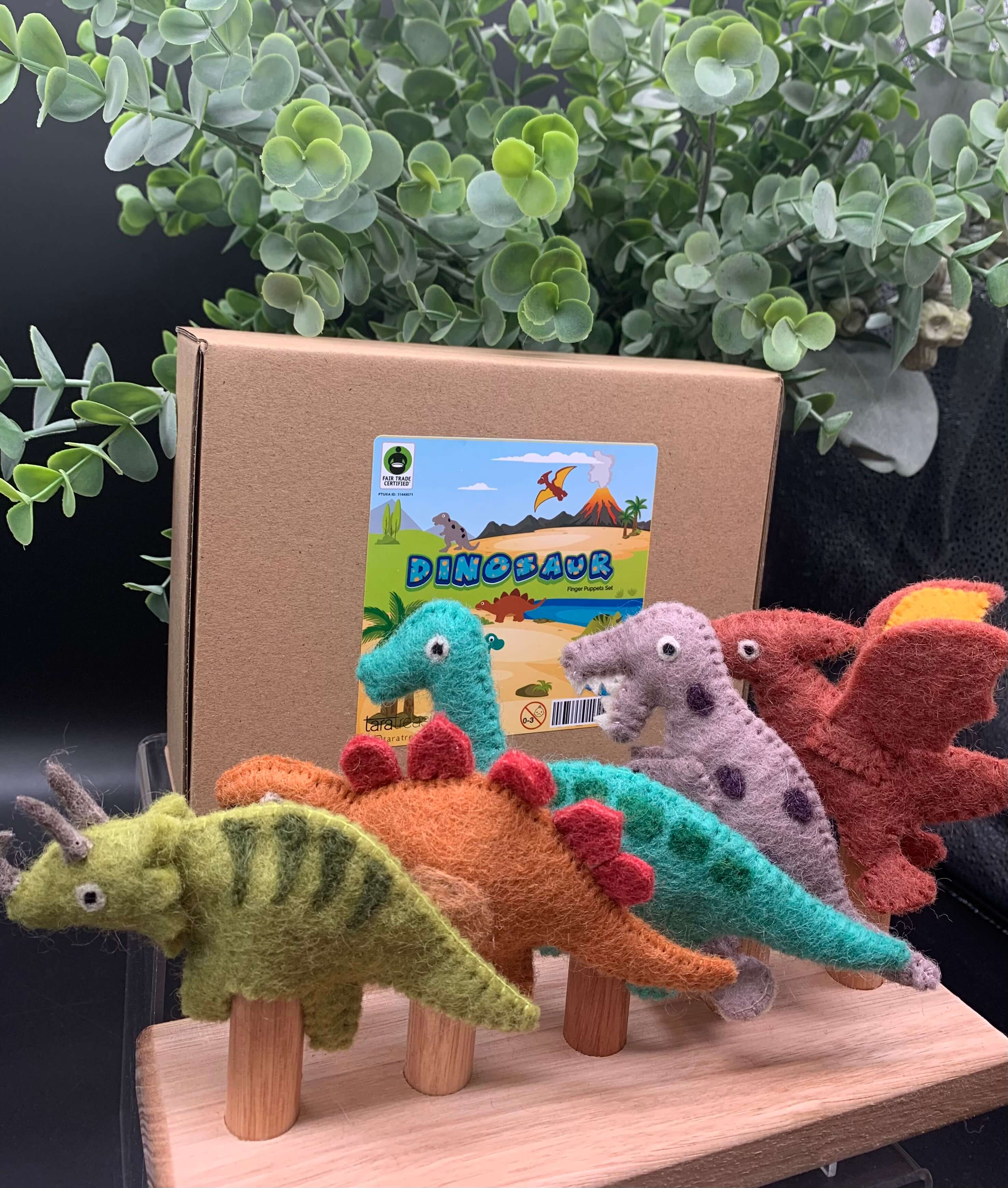 Dinosaur Finger Puppets