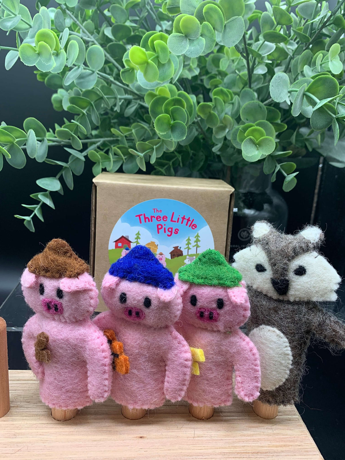 Three Little Pigs Finger Puppets