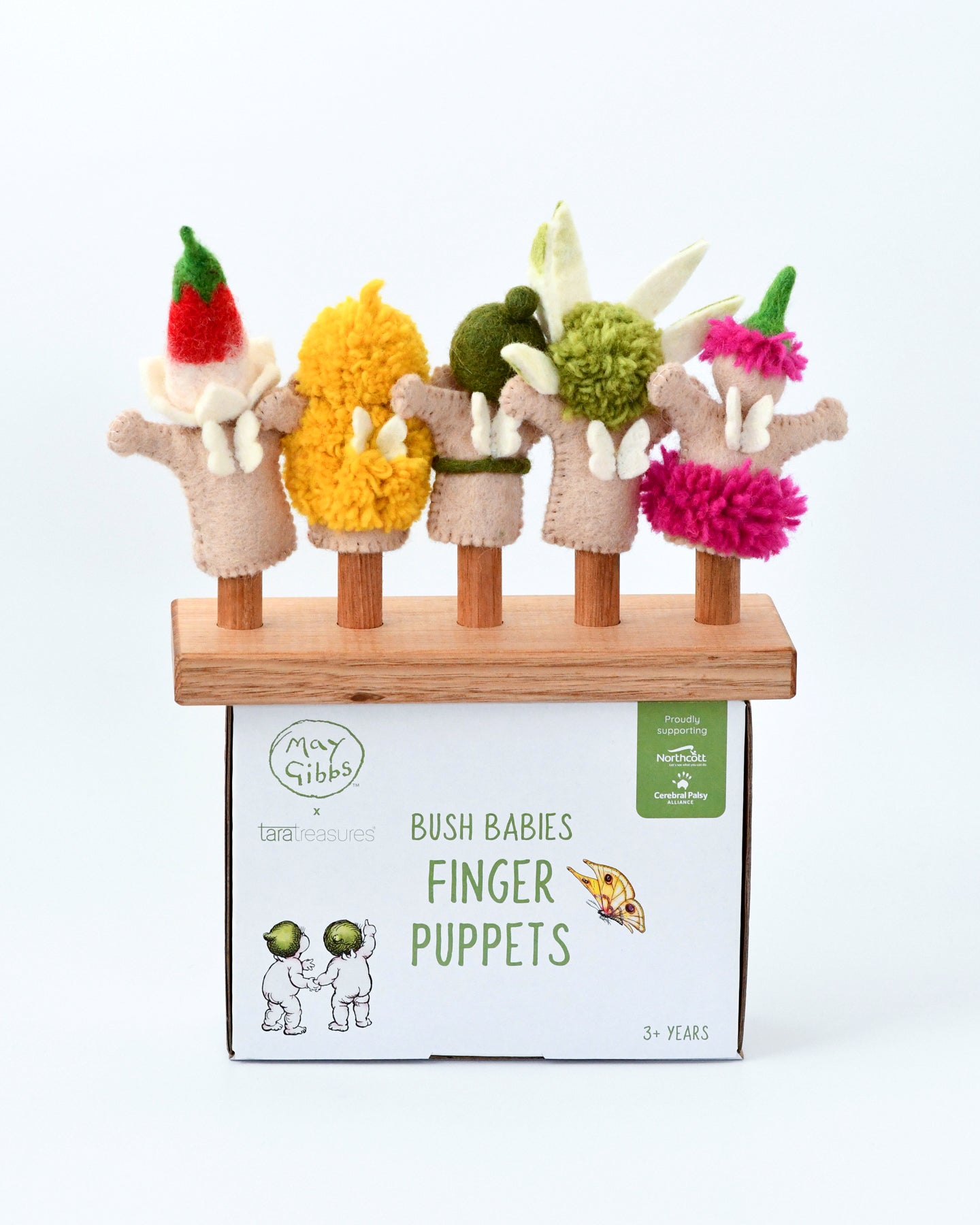 May Gibbs Bush Babies Finger Puppets