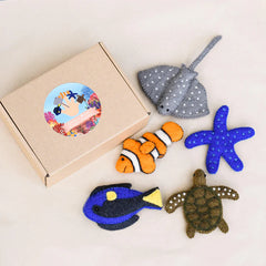 Coral Reef Finger Puppets