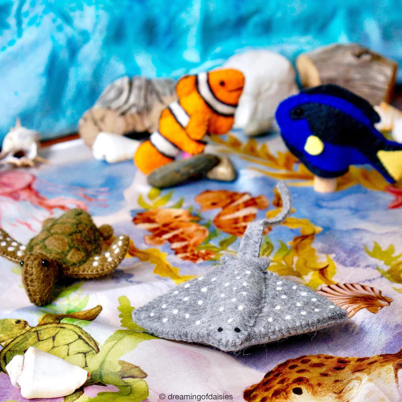 Coral Reef Finger Puppets