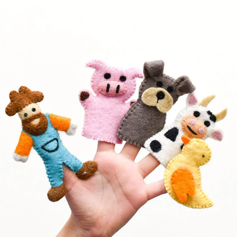 Old MacDonald Finger Puppet Set